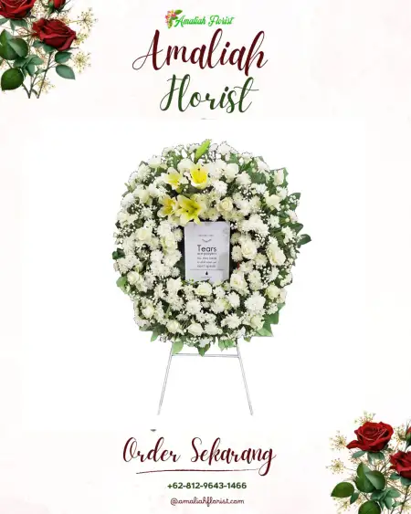 Krans Bunga Duka Bunga Tanjung